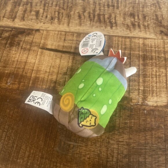 NWT Cats vs Pickles #188 Leaf Pickleson - 4” Beanbag Plush - Blue Wave Series 1 - Picture 6 of 9